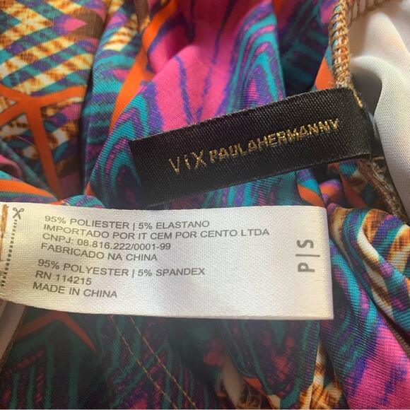 Halter Maxi Dress Resortwear VIX Paula Hermanny Small - Picture 5 of 8